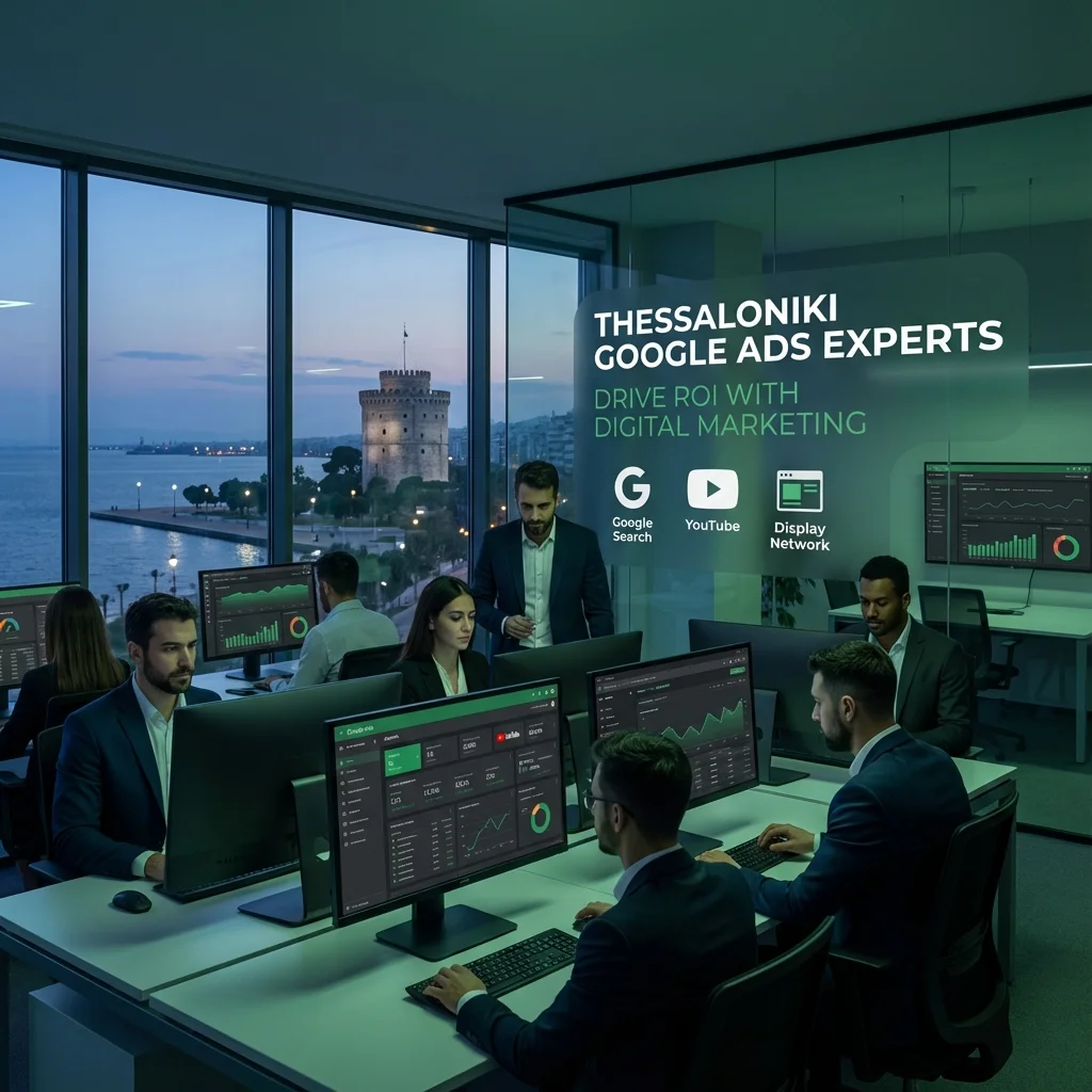 Υπηρεσίες Google Ads Θεσσαλονίκη από την YFO - Search, Display, YouTube, Performance Max
