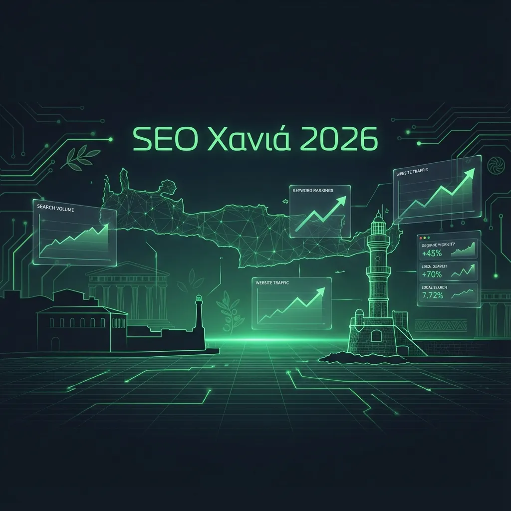 Υπηρεσίες SEO Χανιά από την YFO - Local SEO, E-commerce, Technical