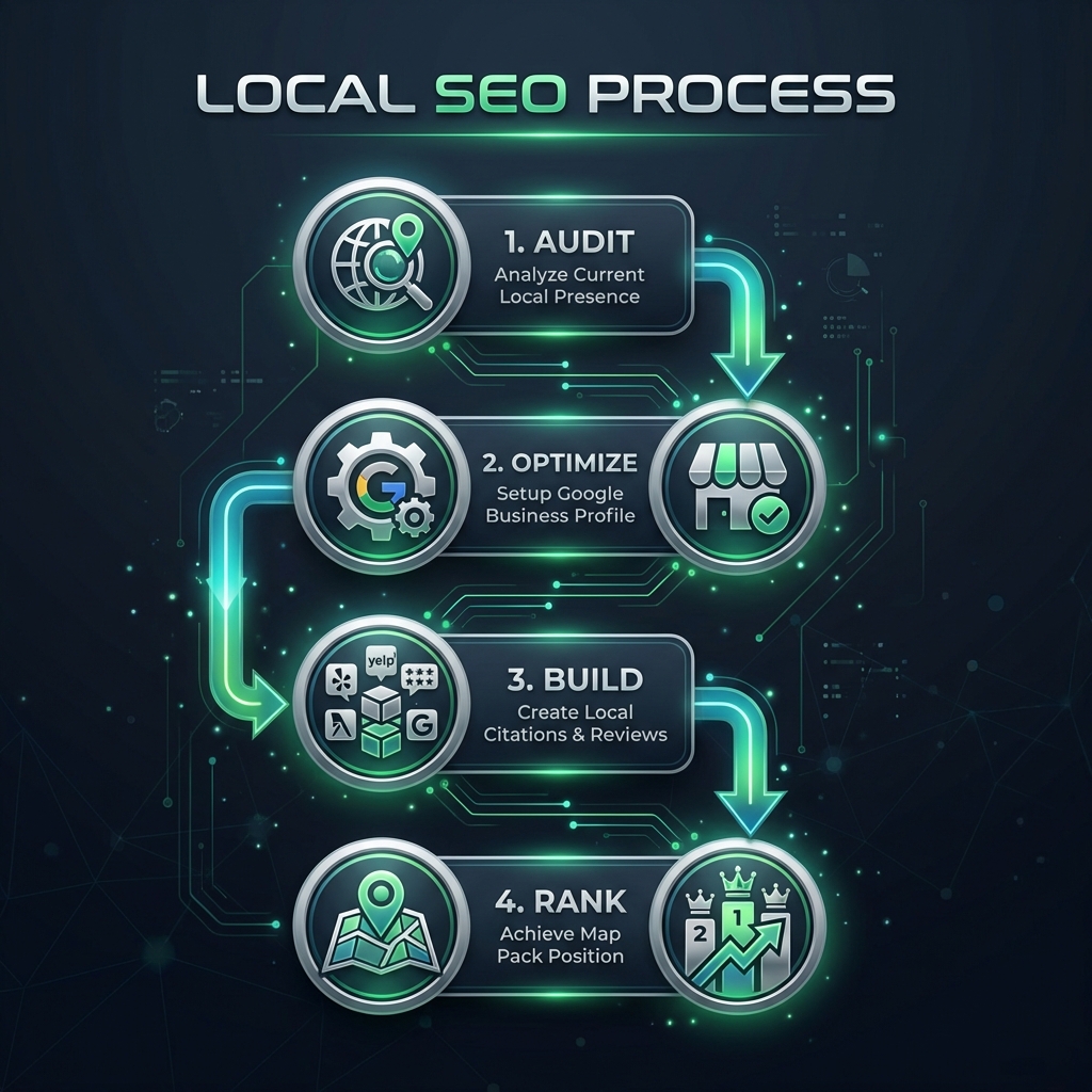 Local SEO Greece Services Process