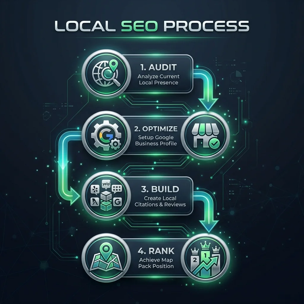 Local SEO Greece Services Process