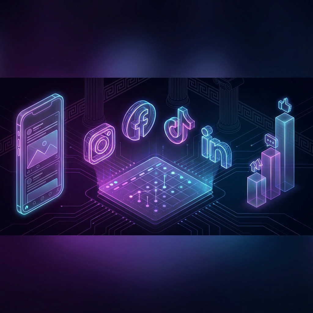 Social Media Marketing features showcase