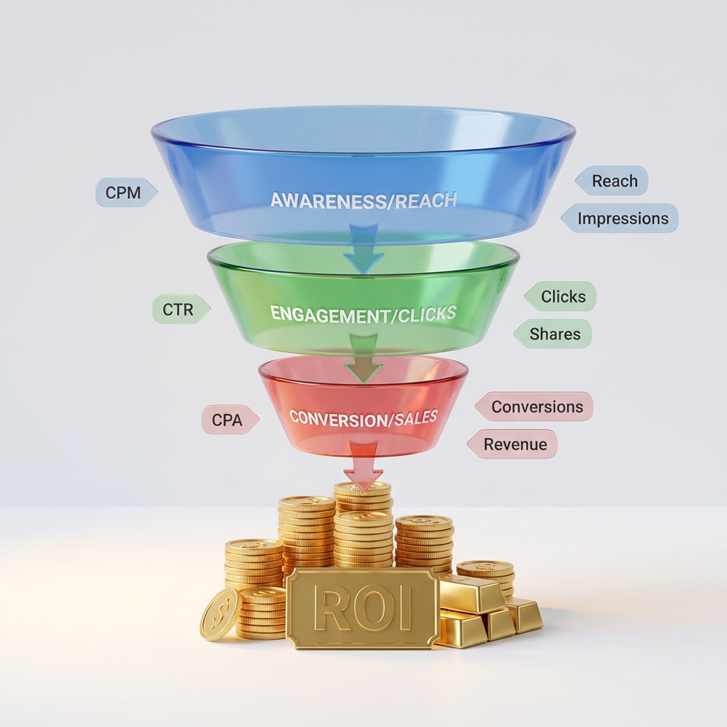 Social Media ROI Funnel & Costs